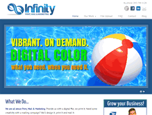 Tablet Screenshot of infinitypcd.com